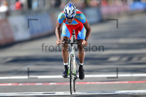 Meron Hagos Teshome: UCI Road World Championships, Toscana 2013, Firenze, ITT U23 Men