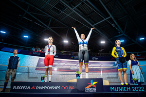 LOS Urszula, FRIEDRICH Lea Sophie, STARIKOVA Olena: UEC Track Cycling European Championships – Munich 2022