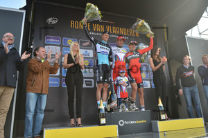TERPSTRA Niki, KRISTOFF Alexander, VAN AVERMAET Greg: 99. Ronde Van Vlaanderen 2015