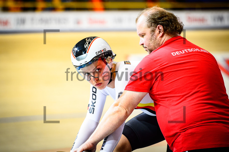 FRIEDRICH Lea Sophie, HINZE Emma: UEC Track Cycling European Championships 2019 – Apeldoorn 