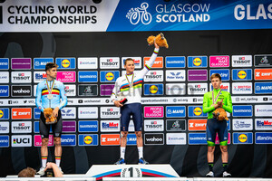 VAN AERT Wout, VAN DER POEL Mathieu, POGAČAR Tadej: UCI Road Cycling World Championships 2023