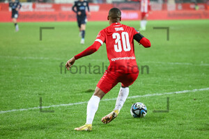 Isaiah Young Rot-Weiss Essen vs. FC Viktoria Köln Spielfotos 23.01.2024