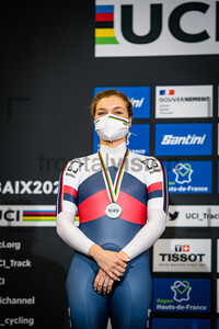 VOINOVA Anastasiia: UCI Track Cycling World Championships – Roubaix 2021