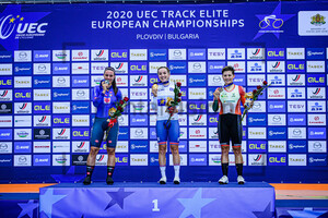 BARBIERI Rachele, BARKER Elinor, MARTINS Maria: UEC Track Cycling European Championships 2020 – Plovdiv