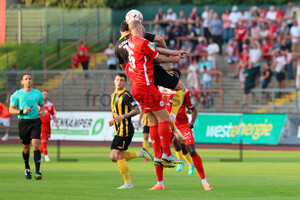 Tanju Öztürk Rot-Weiß Oberhausen vs. Alemannia Aachen Spielfotos 18.08.2023