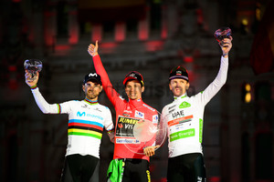 VALVERDE BELMONTE Alejandro, ROGLIC Primoz, POGAÄŒAR Tadej: La Vuelta a EspaÃ±a 2019 - 21. Stage