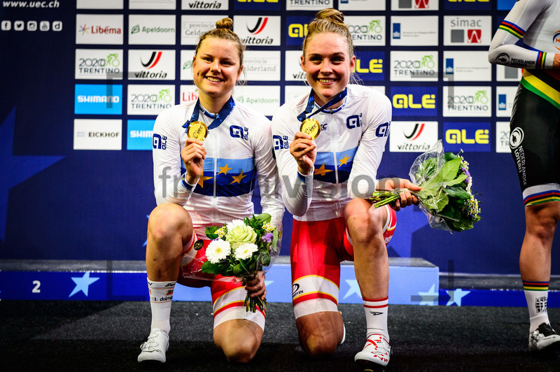 DIDERIKSEN Amalie, LETH Julie: UEC Track Cycling European Championships 2019 – Apeldoorn 