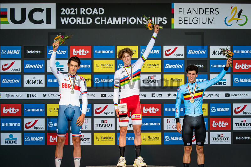 TARLING Joshua, WANG Gustav, SEGAERT Alec: UCI Road Cycling World Championships 2021 