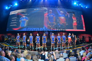 FDJ.fr: Tour de France – Teampresentation 2014