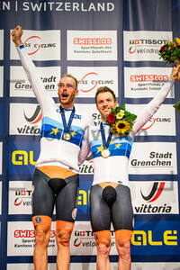 VAN SCHIP Jan Willem, HAVIK Yoeri: UEC Track Cycling European Championships – Grenchen 2021