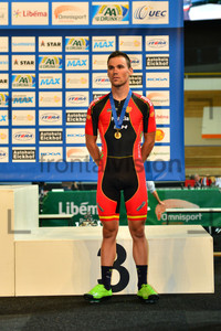Eloy Teruel Rovira: UEC Track Cycling European Championships, Netherlands 2013, Apeldoorn, Points Race, Qualifying and Finals, Men