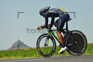 Andrey Amador: 11. Stage, ITT from Avranches to Le Mont Saint Michel
