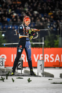 Denise Herrmann-Wick WTC Biathlon auf Schalke 28-12-2022