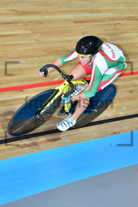 Volha Masiukovich: UEC Track Cycling European Championships, Netherlands 2013, Apeldoorn, Omnium, Flying Lap, Women
