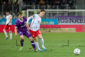 Sandro Plechaty, Florian Kleinhansl Rot-Weiss Essen vs. VfL Osnabrück 14.03.2023