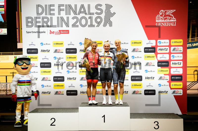 WELTE Miriam, HINZE Emma, FRIEDRICH Lea Sophie: German Track Cycling Championships 2019 