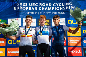 ROMEO ABAD Ivan, PEDERSEN Breiner Henrik, MAGNIER Paul: UEC Road Cycling European Championships - Drenthe 2023