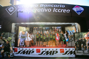 CONCERIA ZABRI - FANINI: Giro Rosa Iccrea 2019 - Teampresentation