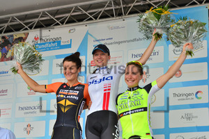 Elizabeth ARMITSTEAD, Elke Gebhardt, Reta Trotman: Thüringenrundfahrt Frauen – 6. Stage 2014