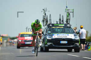 Peter Sagan: 11. Stage, ITT from Avranches to Le Mont Saint Michel