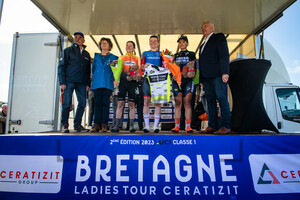 DEMAY CoralieLACH Marta, VIGILIA Alessia: Bretagne Ladies Tour - 1. Stage