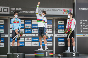 VAN AERT Wout, GANNA Filippo, KÜNG Stefan: UCI Road Cycling World Championships 2020