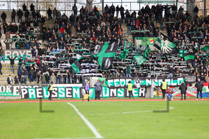 SC Preußen Münster Fans in Wattenscheid 26.11.2022Â 