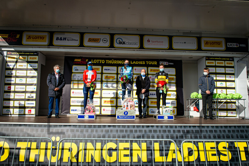 NORSGAARD JÃ˜RGENSEN Emma Cecilie, KOPECKY Lotte: LOTTO Thüringen Ladies Tour 2021 - 3. Stage 