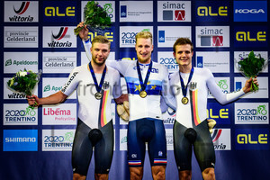 WEINSTEIN Domenic, ERMENAULT Corentin, GROß Felix: UEC Track Cycling European Championships 2019 – Apeldoorn