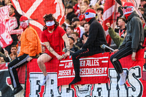 Ultras RWE in Saarbrücken 18.03.2023