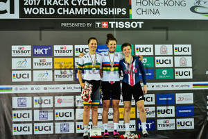 ANKUDINOFF Ashlee, DYGERT Chloe, CATLIN Kelly: UCI Track World Championships 2017