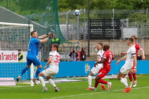 Marius Funk Rot-Weiss Essen vs. FC Ingolstadt 04 Spielfotos 28.04.2024