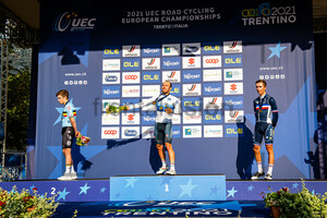 EVENEPOEL Remco, COLBRELLI Sonny, COSNEFROY Benoit: UEC Road Cycling European Championships - Trento 2021