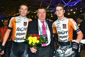 Frederik SCHWARTZ, Klaus Jürgen JAHN, Simon BIGUM: 103. Berliner Sechstagerennen