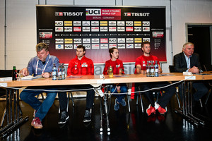 JUSCHUS Thomas, BÖTTICHER Stefan, TEUTENBERG Lea Lin, KLUGE Roger, BREMER Burckhard: UCI Track Cycling World Cup 2018 – Berlin