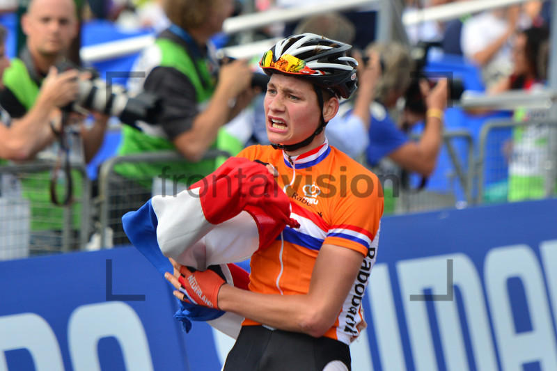 Mathieu Van Der Poel: UCI Road World Championships, Toscana 2013, Firenze, Road Race Junior Men 