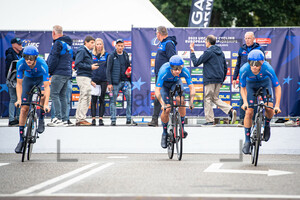 BESSEGA Andrea, GIAIMI Luca, MONTAGNER Andrea: UEC Road Cycling European Championships - Drenthe 2023