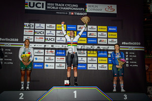 SALAZAR VALLES Jessica, FRIEDRICH Lea Sophie, VECE Miriam: UCI Track Cycling World Championships 2020