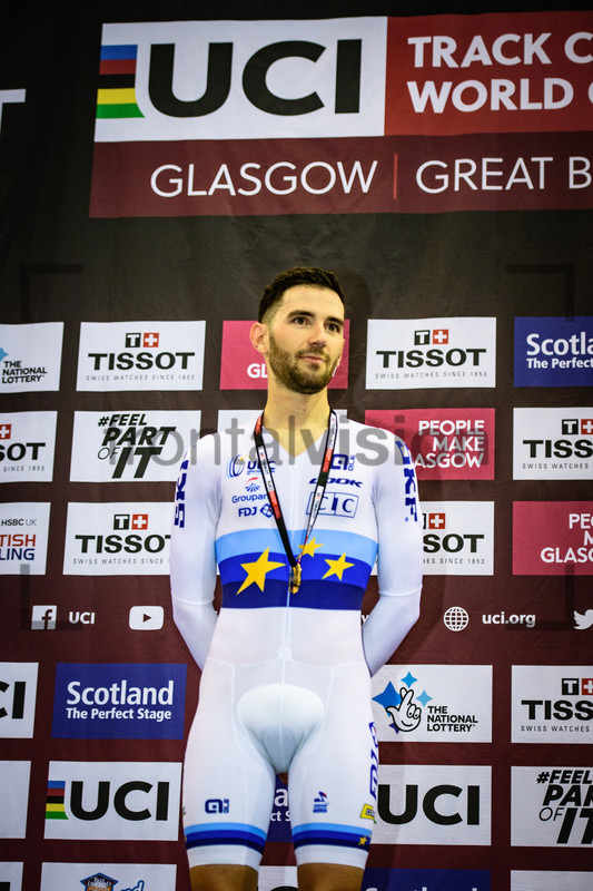 THOMAS Benjamin: UCI Track Cycling World Cup 2019 – Glasgow 