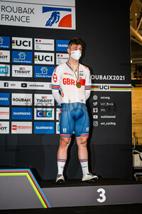 BRITTON Rhys: UCI Track Cycling World Championships – Roubaix 2021