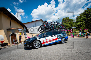 Team Car: Giro dÂ´Italia Donne 2022 – 6. Stage