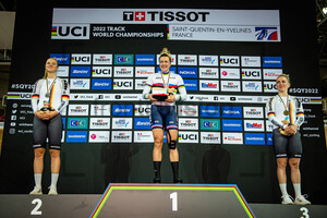 FRIEDRICH Lea Sophie, GROS Mathilde, HINZE Emma: UCI Track Cycling World Championships – 2022