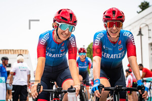 TEUTENBERG Lea Lin, BRAUßE Franziska: Giro dÂ´Italia Donne 2022 – 2. Stage