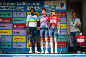 INGABIRE Diane, CZAPLA Justyna, BRADBURY Neve: LOTTO Thüringen Ladies Tour 2023 - 4. Stage