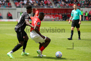 Mustafa Kourouma, Erich Berko Hallescher FC vs. Rot-Weiss Essen 20.05.2023
