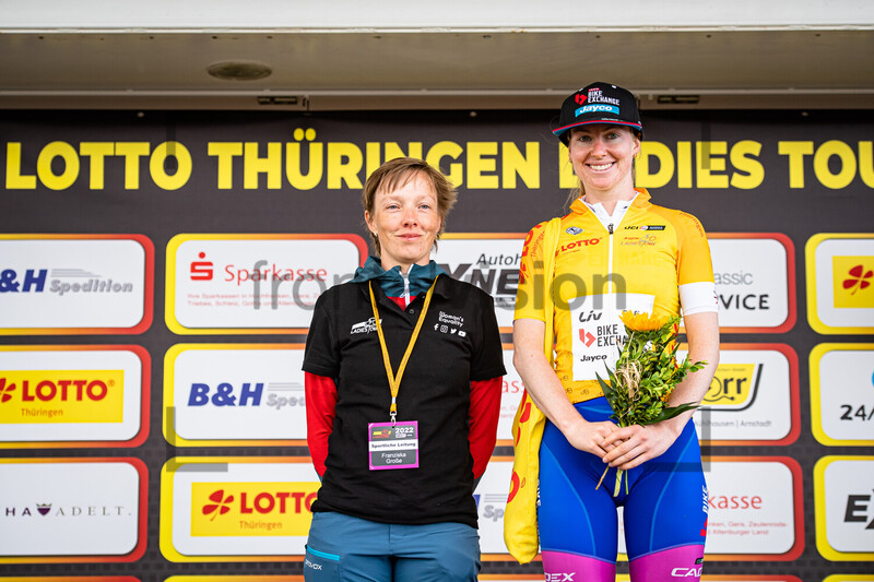 GROßE Franziska, MANLY Alexandra: LOTTO Thüringen Ladies Tour 2022 - 3. Stage 