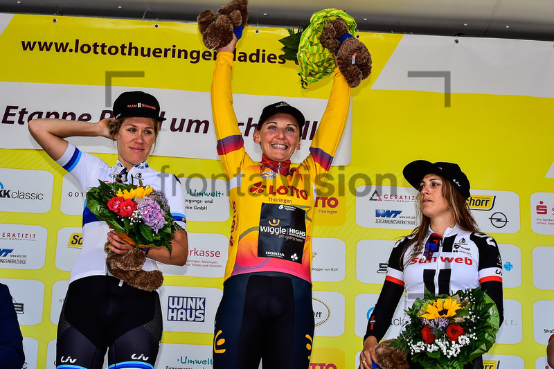 VAN DIJK Eleonora, BRENNAUER Lisa, BRAND Lucinda: 31. Lotto Thüringen Ladies Tour 2018 - Stage 7 