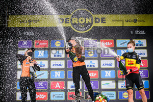 PIETERS Amy, VAN DEN BROEK-BLAAK Chantal, KOPECKY Lotte: Ronde Van Vlaanderen 2020