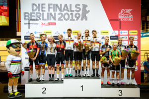 Award Ceremony - Madison U19: German Track Cycling Championships 2019