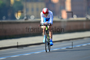 Edoardo Affini: UCI Road World Championships, Toscana 2013, Firenze, ITT Junior Men
